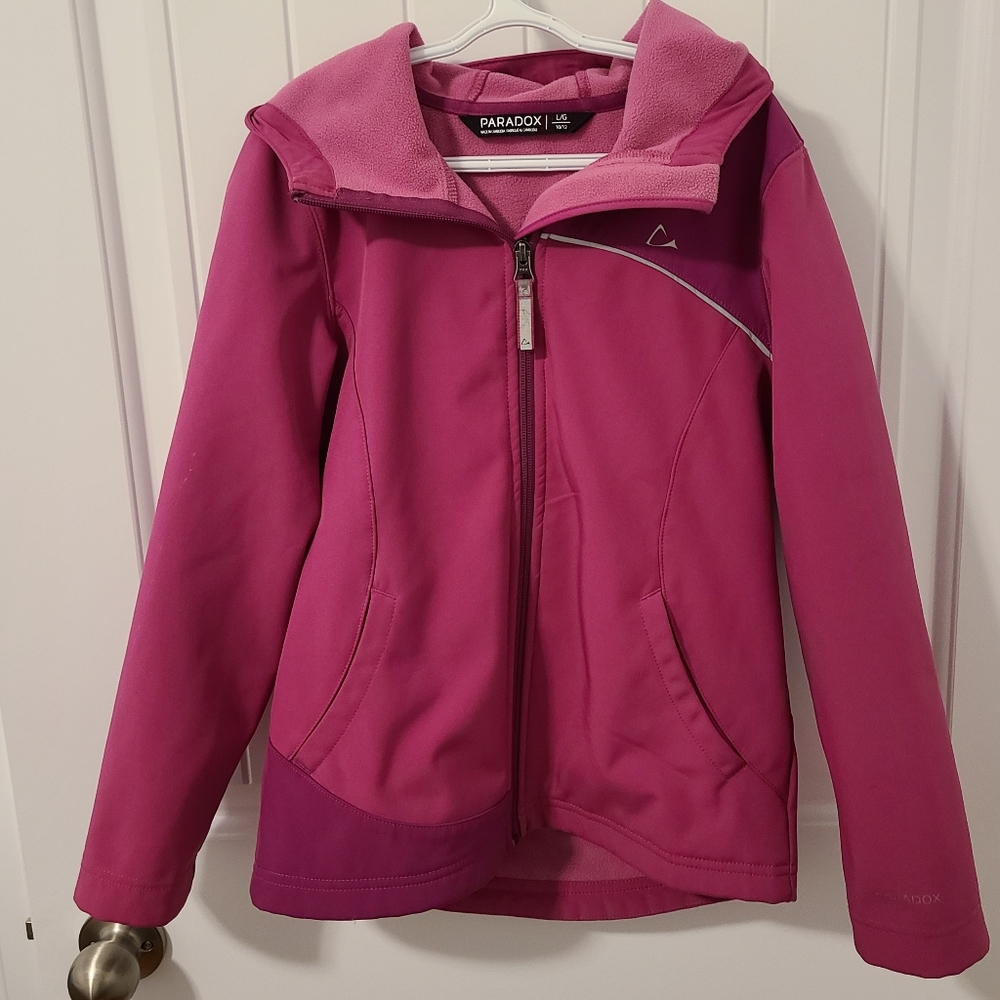 🌟5/$25 Paradox Fleece Lined Jacket Size 10-12 (Large)